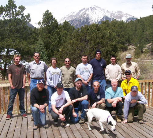 Just take the picture already—Ember has lots more fun stuff to do than wait around for the May S-130/190 class photo.